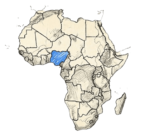 Africa Map Sketch