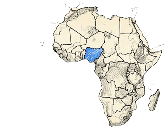 Africa Map Sketch
