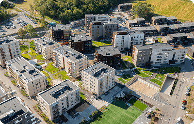 Real estate and property development architecture